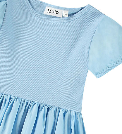 Molo Dress - Rib - Caitlin - Day Sky