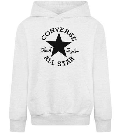 Converse Hoodie - Birch Heather w. Logo