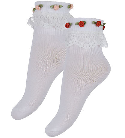 Konges Sløjd Socks - Lace - 2-Pack - Optic White