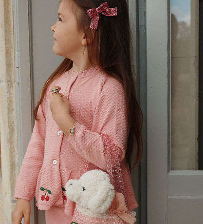 Konges Sløjd Cardigan - Prjónað - Cypress - Mellow Rose