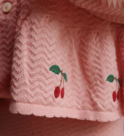 Konges Sløjd Cardigan - Prjónað - Cypress - Mellow Rose