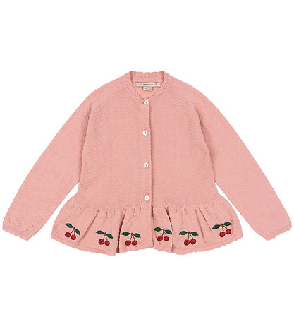 Konges Sløjd Cardigan - Prjónað - Cypress - Mellow Rose