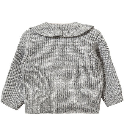 Sofie Schnoor Cardigan - Knitted - Grey Melange Sofie Schnoor Cardigan - Knitted - Grey Melange