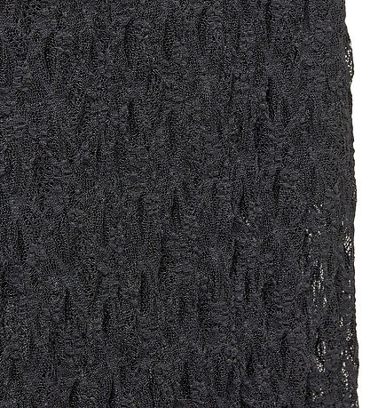 Sofie Schnoor Skirt - Black w. Pointelle