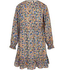 Sofie Schnoor Dress - Beige/Blue Sofie Schnoor Dress - Beige/Blue