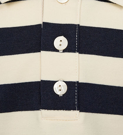 Sofie Schnoor Polo shirt - Dark Blue w. Stripes