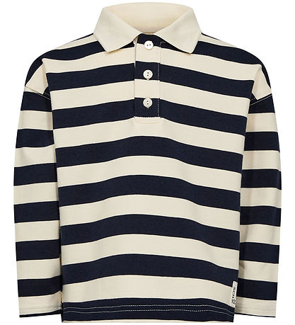 Sofie Schnoor Polo shirt - Dark Blue w. Stripes