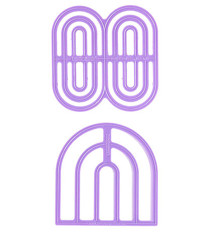 Couteaux Lunch Punch - 2 pces - Arcs-en-ciel Couteaux Lunch Punch - 2 pces - Arcs-en-ciel