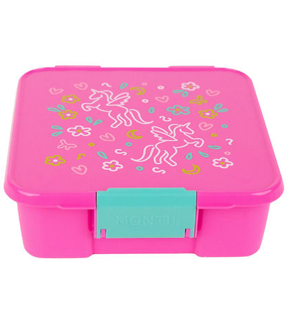 Boîte à Repas av. 5 Rum MontiiCo - Bento Cinq - 980 ml - Unicorn Boîte à Repas av. 5 Rum MontiiCo - Bento Cinq - 980 ml - Unicorn