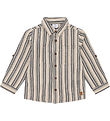 Hust and Claire Shirt - Cotton/Linen - Rollo - Blues Hust and Claire Shirt - Cotton/Linen - Rollo - Blues