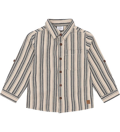 Hust and Claire Shirt - Cotton/Linen - Rollo - Blues Hust and Claire Shirt - Cotton/Linen - Rollo - Blues