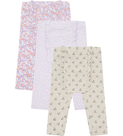 Hust and Claire Leggings - Liva - 3-Pack - Wheat Melange Hust and Claire Leggings - Liva - 3-Pack - Wheat Melange