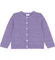 Hust and Claire Cardigan - Knitted - Cilja - Bellflower