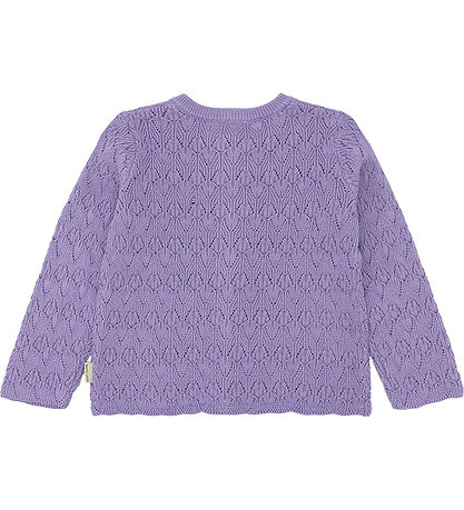 Hust and Claire Cardigan - Knitted - Cilja - Bellflower