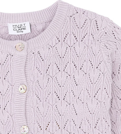 Hust and Claire Cardigan - Knitted - Goal - Lavender