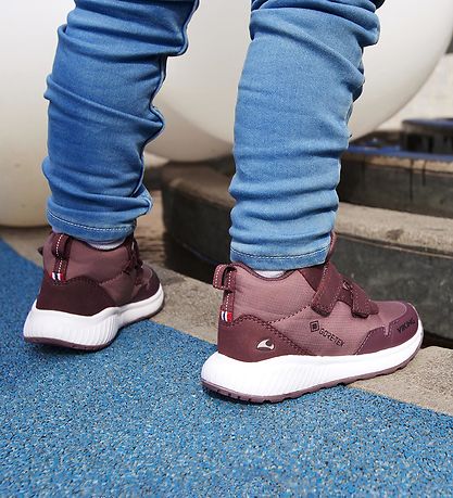 Viking Støvler - Aery Track Mid F GTX - Antiquerose/Grape Viking Støvler - Aery Track Mid F GTX - Antiquerose/Grape