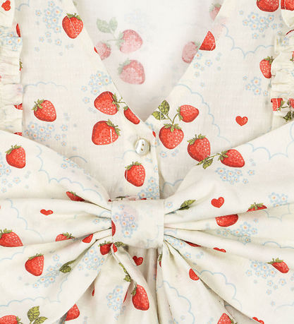 Konges Sløjd Kleid - Evia Bow - Marmelade