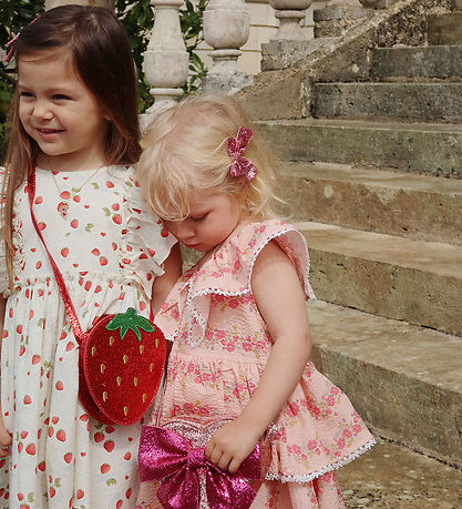 Konges Sløjd Kleid - Evia Bow - Marmelade