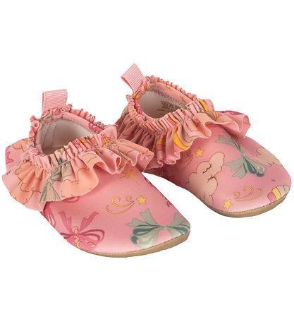 Konges Sløjd Badeschuhe - Manuca - Rainbow Bow