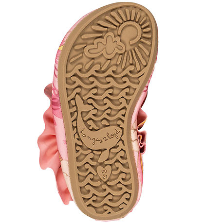 Konges Sløjd Badeschuhe - Manuca - Rainbow Bow