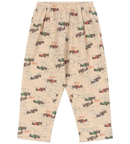 Konges Sløjd Trousers - Elliot - Grand Prix w. Print Konges Sløjd Trousers - Elliot - Grand Prix w. Print