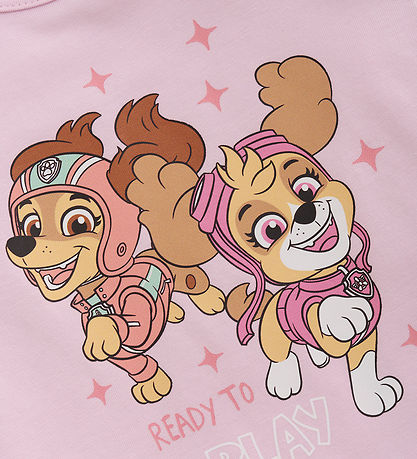 Minymo Bodysuit L/æ - Paw Patrol - Pink Tulle