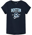 Name It T-Shirt - NkfVix - Navy Blazer/Boston