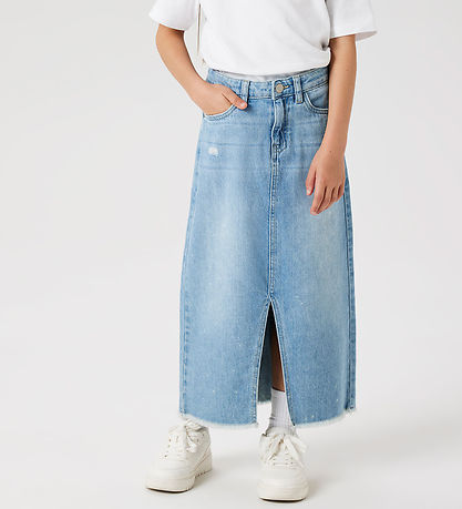 Name It Kjol - Noos - NkfKat - Light Blue Denim