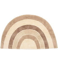 Little Dutch Teppe - 80x130 cm - Natural Regnbue