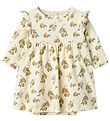 Lil' Atelier Bodysuit w. Skirt L/æ - NbfGavo - Rib - Turtledove/ Lil' Atelier Bodysuit w. Skirt L/æ - NbfGavo - Rib - Turtledove/