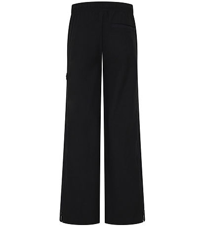 Jordan Trousers - Black w. Logo Print