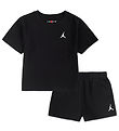 Jordan Shorts Set - Shorts/T-shirt - Black Jordan Shorts Set - Shorts/T-shirt - Black