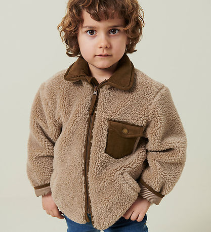 MarMar Fleece Jacket - Teddy - Olda - Alpaca