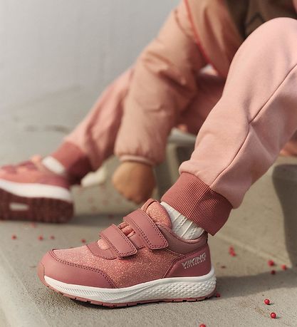 Chaussures Viking - Rebondissant Glitter WP 2V - Rose