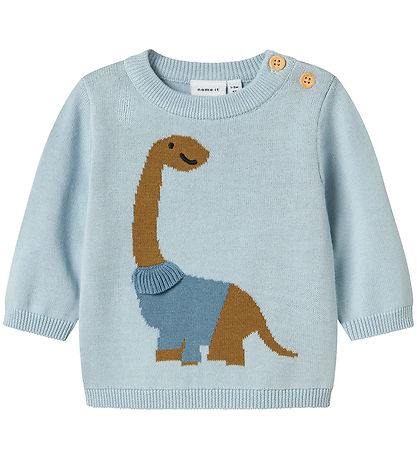 Name It Blouse - Knitted - NbmDamin - Celestial Blue