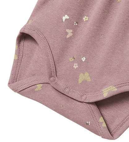 Name It Bodysuit L/æ - NbfThese - Elderberry