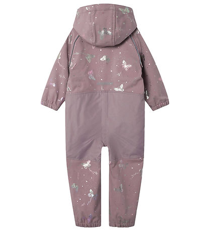 Name It Softshell Suit w. Fleece - Noos - NmfAlfa08 - Elderberry