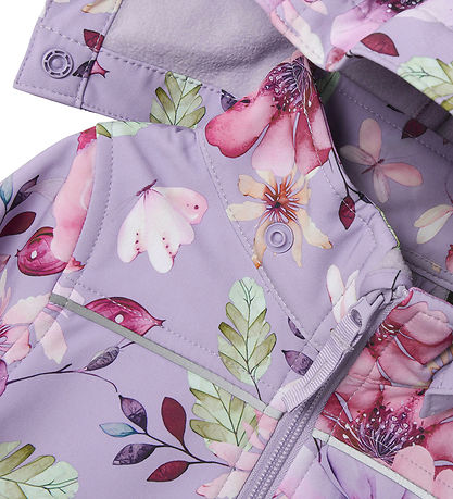 Name It Softshell Jacket w. Fleece - NmfAlfa08 - Heirloom Lilac/