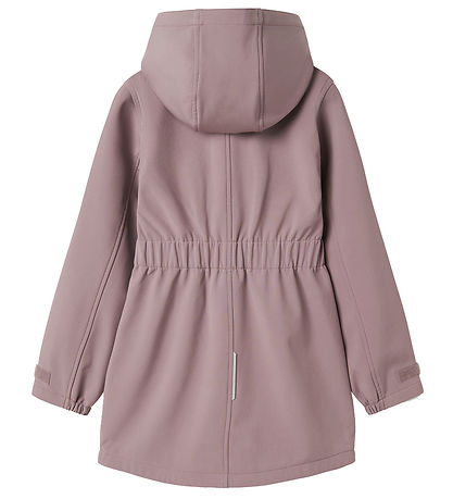 Name It Softshell Jacket w. Fleece - NkfAlfa08 - Elderberry Name It Softshell Jacket w. Fleece - NkfAlfa08 - Elderberry