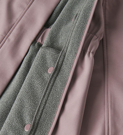 Name It Softshell Jacket w. Fleece - NkfAlfa08 - Elderberry Name It Softshell Jacket w. Fleece - NkfAlfa08 - Elderberry