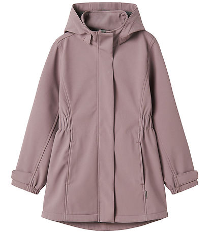 Name It Softshell Jacket w. Fleece - NkfAlfa08 - Elderberry Name It Softshell Jacket w. Fleece - NkfAlfa08 - Elderberry
