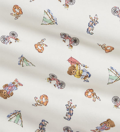 Polo Ralph Lauren Summer Romper - White w. Summer print Polo Ralph Lauren Summer Romper - White w. Summer print