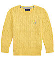 Polo Ralph Lauren Blouse - Knitted - Yellow Polo Ralph Lauren Blouse - Knitted - Yellow