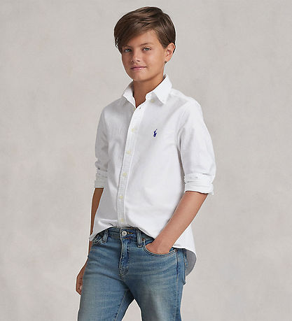 Chemise Polo Ralph Lauren - Lin - Blanc