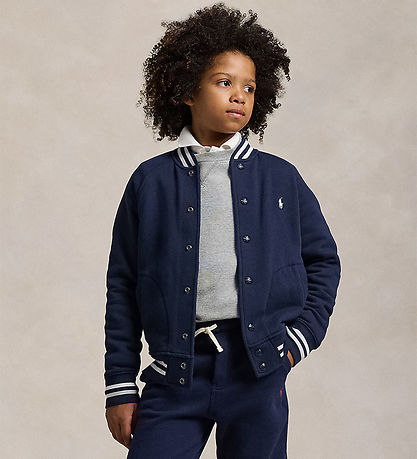Polo Ralph Lauren Bomber Jacket - Navy/White