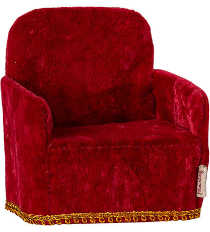 Maileg Miniatuur opvouwbaar Stoel - Muis - Rood
