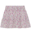 Creamie Skirt - Buttercream w. Flowers