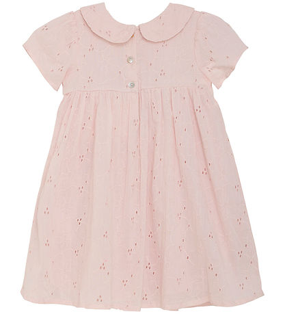 Creamie Dress - Anglaise - Lotus w. Pointelle