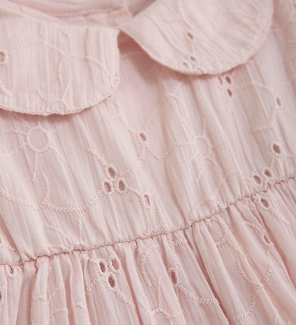 Creamie Dress - Anglaise - Lotus w. Pointelle