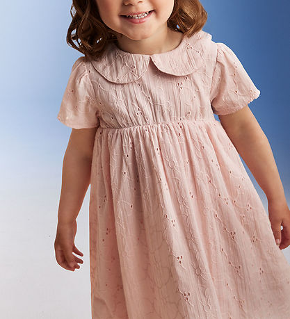 Creamie Dress - Anglaise - Lotus w. Pointelle